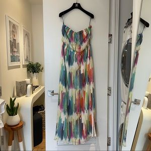 Phoebe Couture Strapless Maxi Dress, size 12